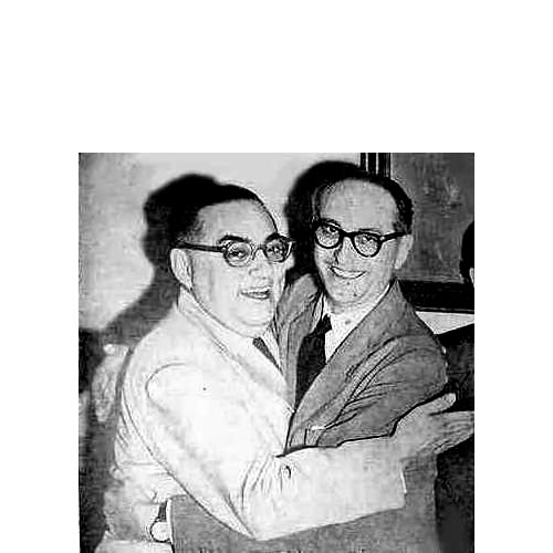Alejandro Gómez y Arturo Frondizi